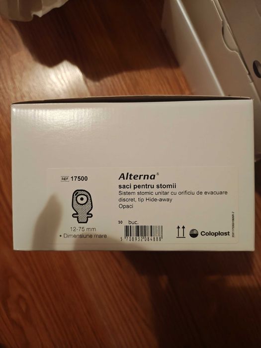 Vand pungi coloplast