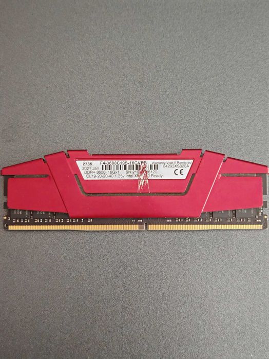Продается ОЗУ G.SKILL 16GB 3600Mhz