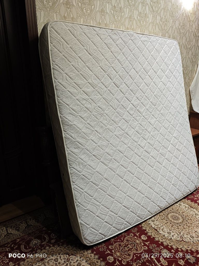 Ikki kishilik yotoq +trimo +matras +chester, двуспальная кровать + 4