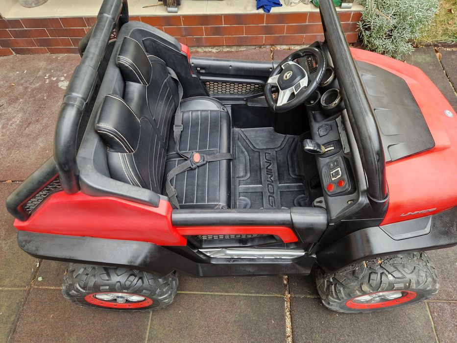 Vand masinuta copii Mercedes Unimog 4x4 suspensii