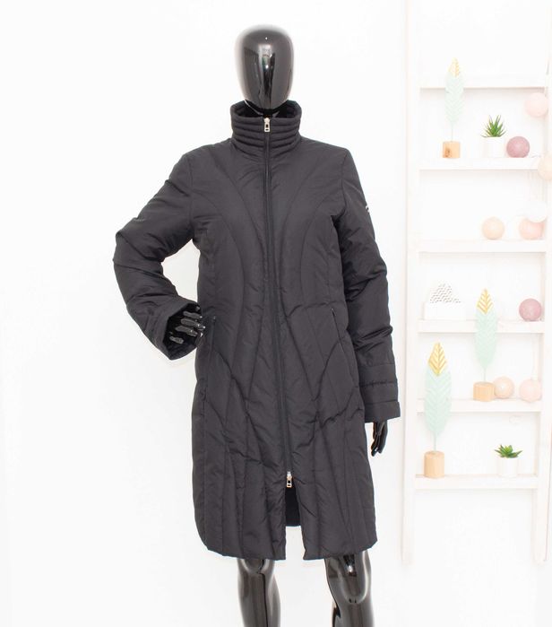 Ralph Lauren Polo Jeans оригинално дамско яке пухено парка черна пух М