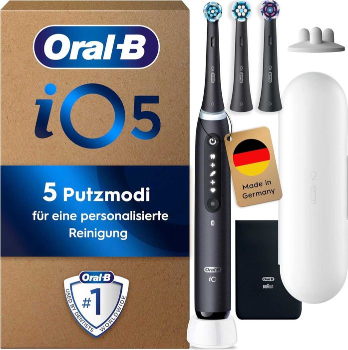 ПРОМО Нова Електрическа Четка за Зъби Oral-B iO Series 5 Plus Edition