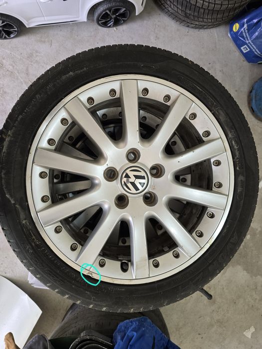 Jante VW Golf 5, 6, R 17