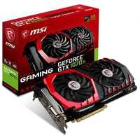 Placa video MSI NVIDIA GeForce GTX 1070 Ti Gaming 8G, 8GB GDDR5