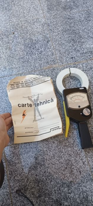 Aparat vechi de măsură