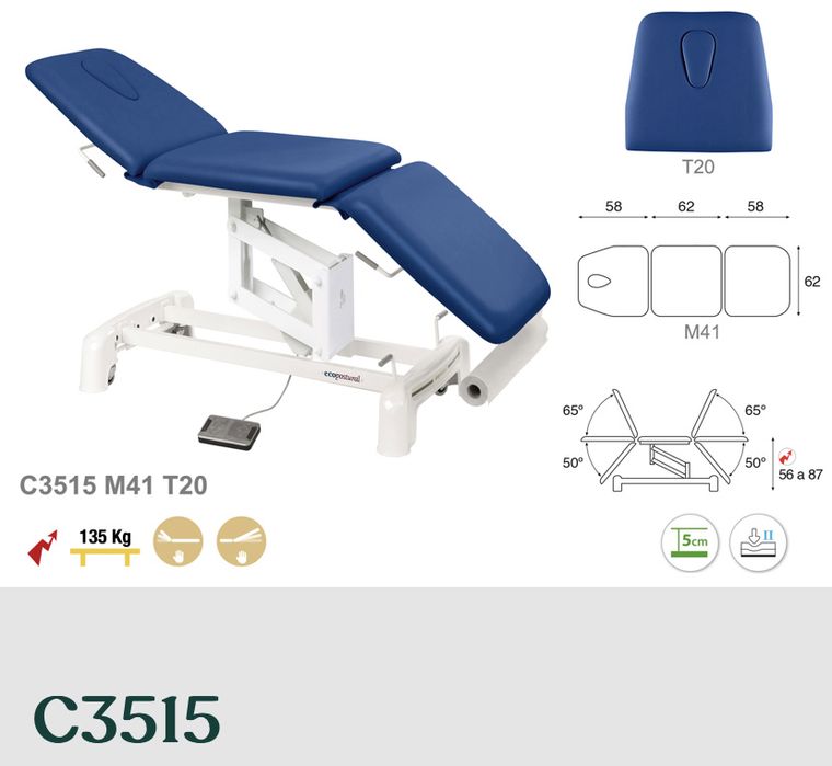 Masă de masaj Ecopostural C3515
