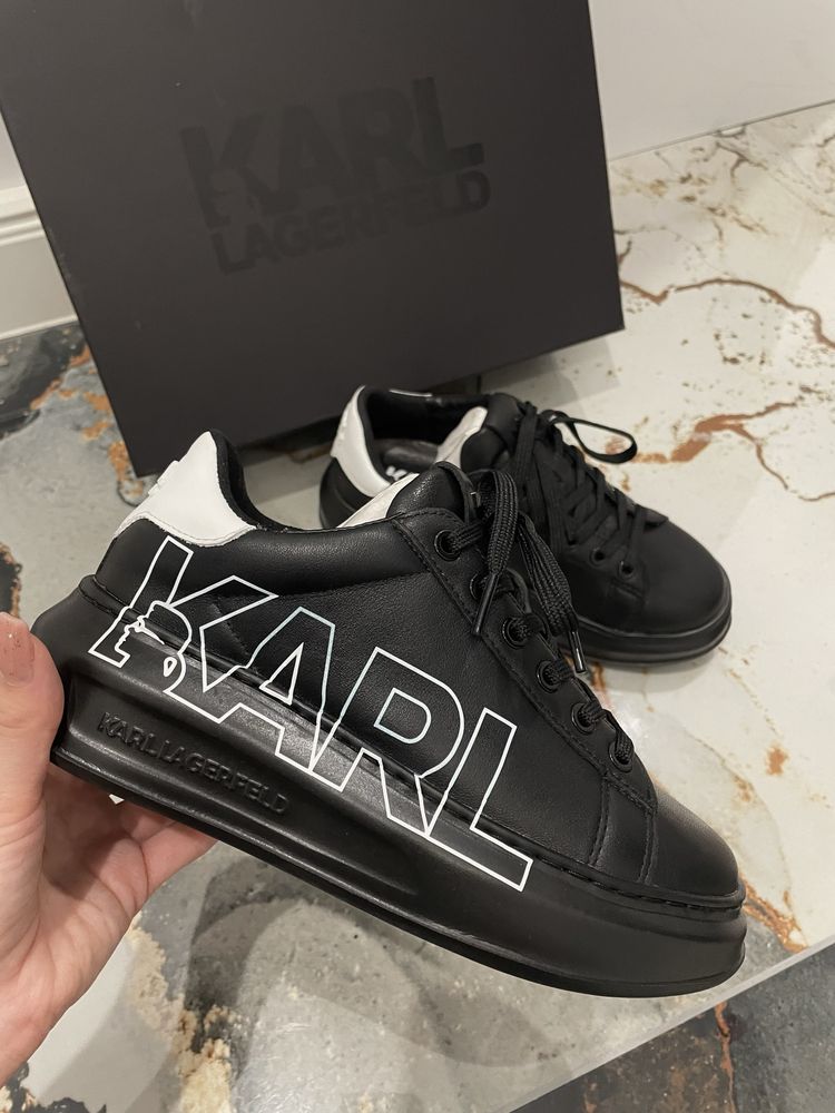 Karl Lagerfeld дамски кожени спортни обувки