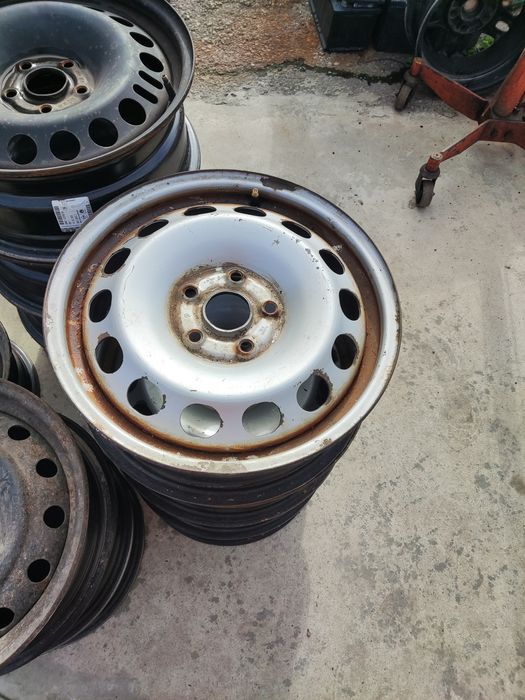 Метални ( железни ) джанти 5x112  16 цола за VW Audi Skoda