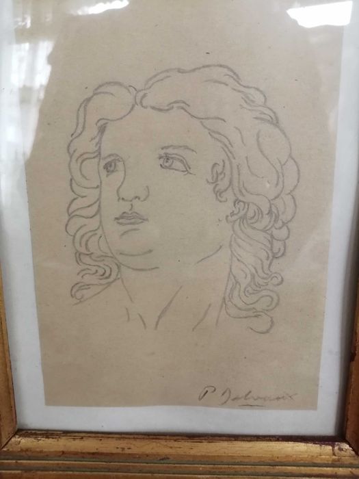 Tablouri Paul Delvaux - desene de colectie, studii originale, semnate