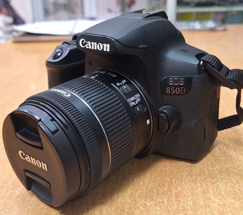 Canon 850D kit 18-55mm IS,STM(24.2пикс,Wi-Fi,видео 4К, как новый)