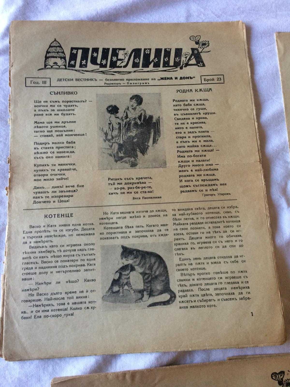 Детско списание Пчелица (1937г - 1943г), 28 бр