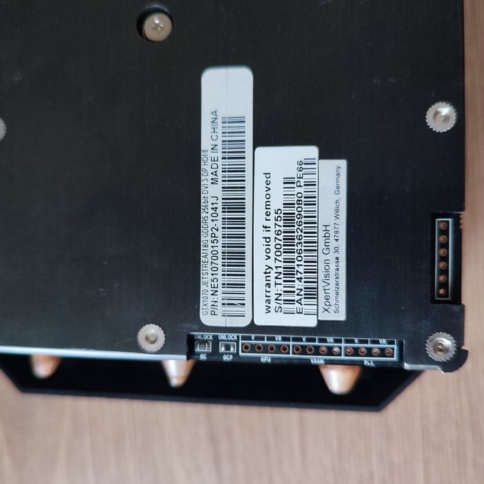 Palit GTX 1070 .