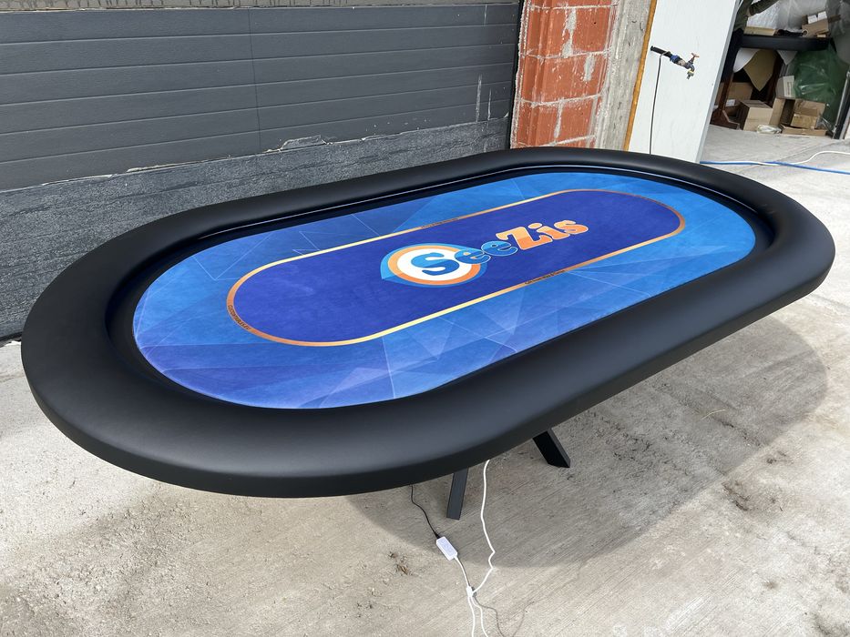 Mese poker cu felt interschimbabil rapid CustomTables.eu capac lemn