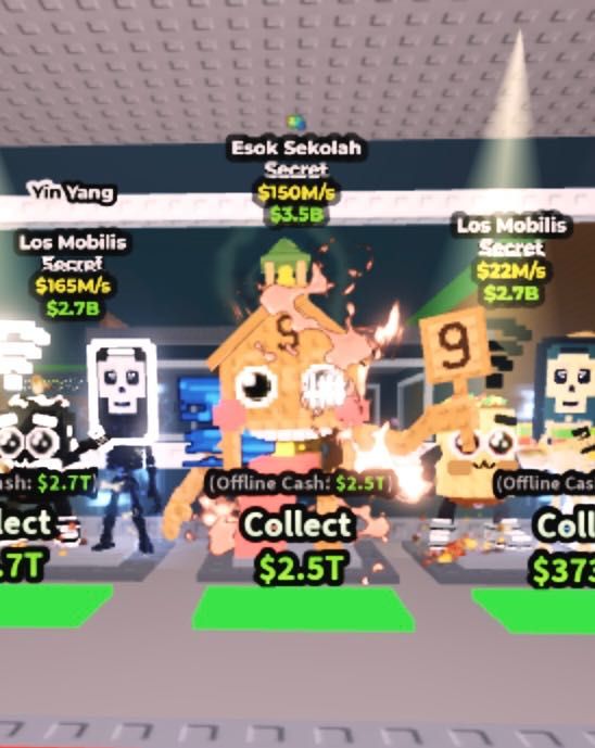 Esok Sekolah 150m/s - Steal A Brainrot Roblox