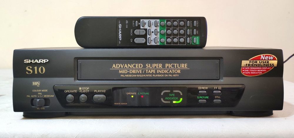Sharp видеомагнитафон