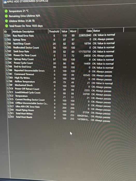 Hard disk 1TB seagate