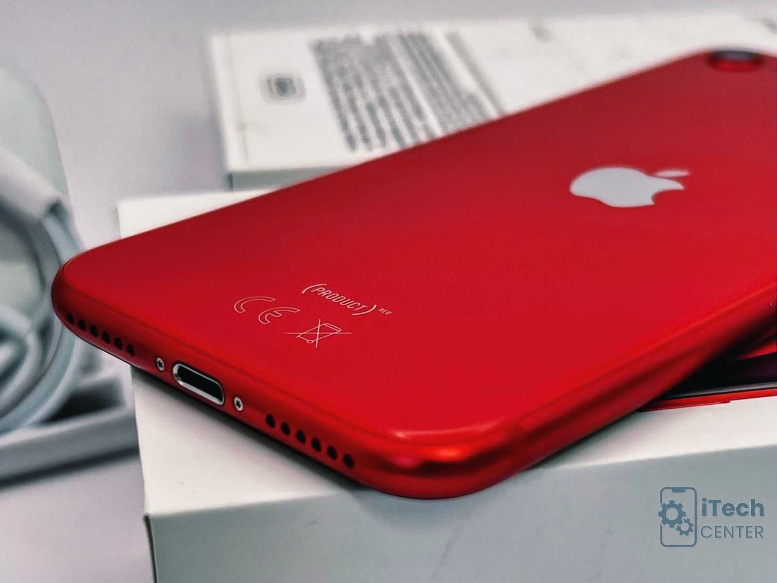 iPhone SE 2020, 128GB, RED, 100% батерия, КАТО НОВ, 1г. ГАРАНЦИЯ!