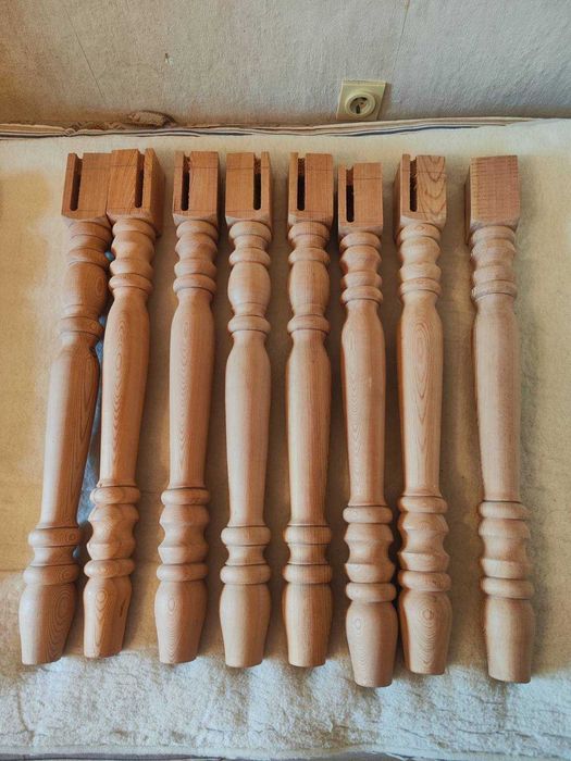 Струговани крака за маса