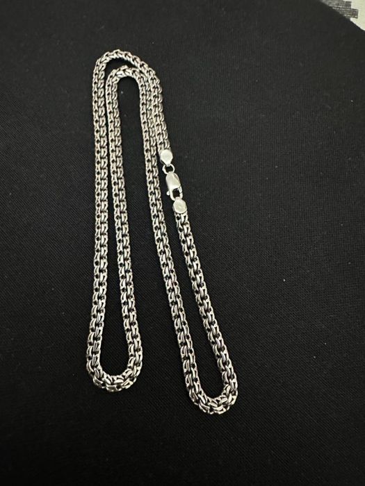 Серебряная цепочка мужская