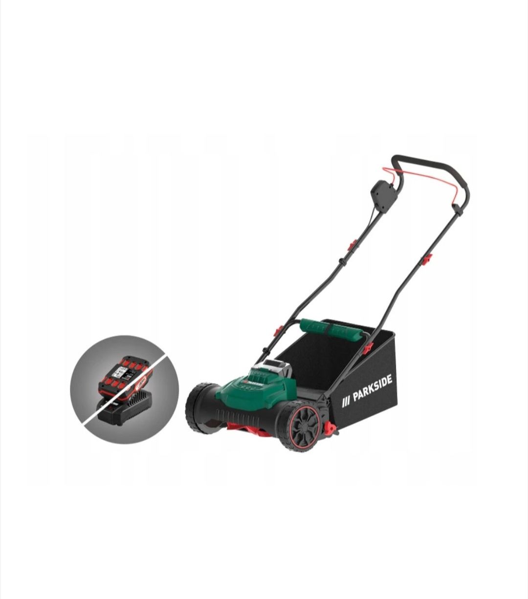 Mașina de tuns iarba pe acumulator 20v parkside