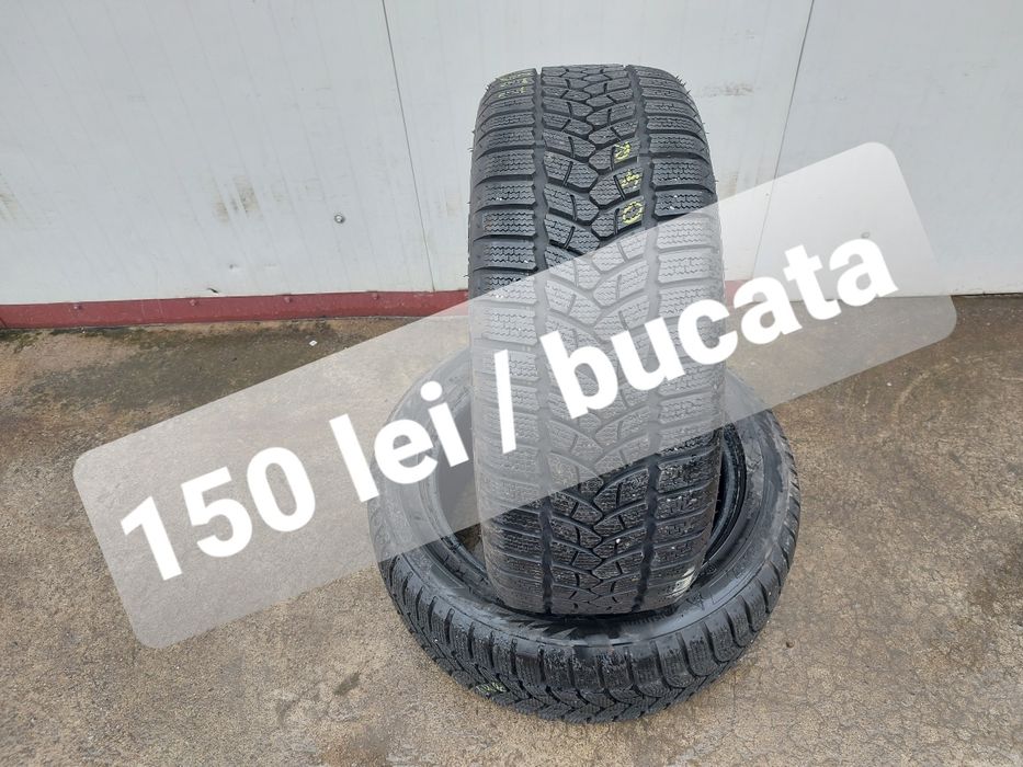150 lei bucata! Doua anvelope M+S/IARNA 225 50 17 Firestone! 7 mm