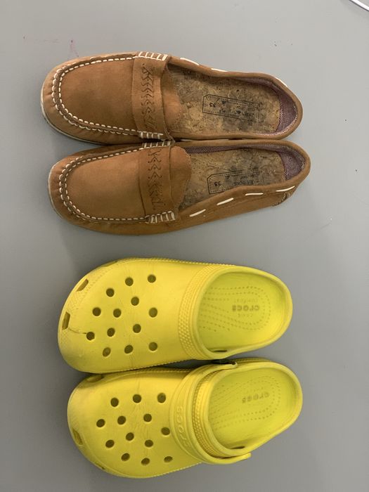 Туфли мокасы кроксы шлёпки