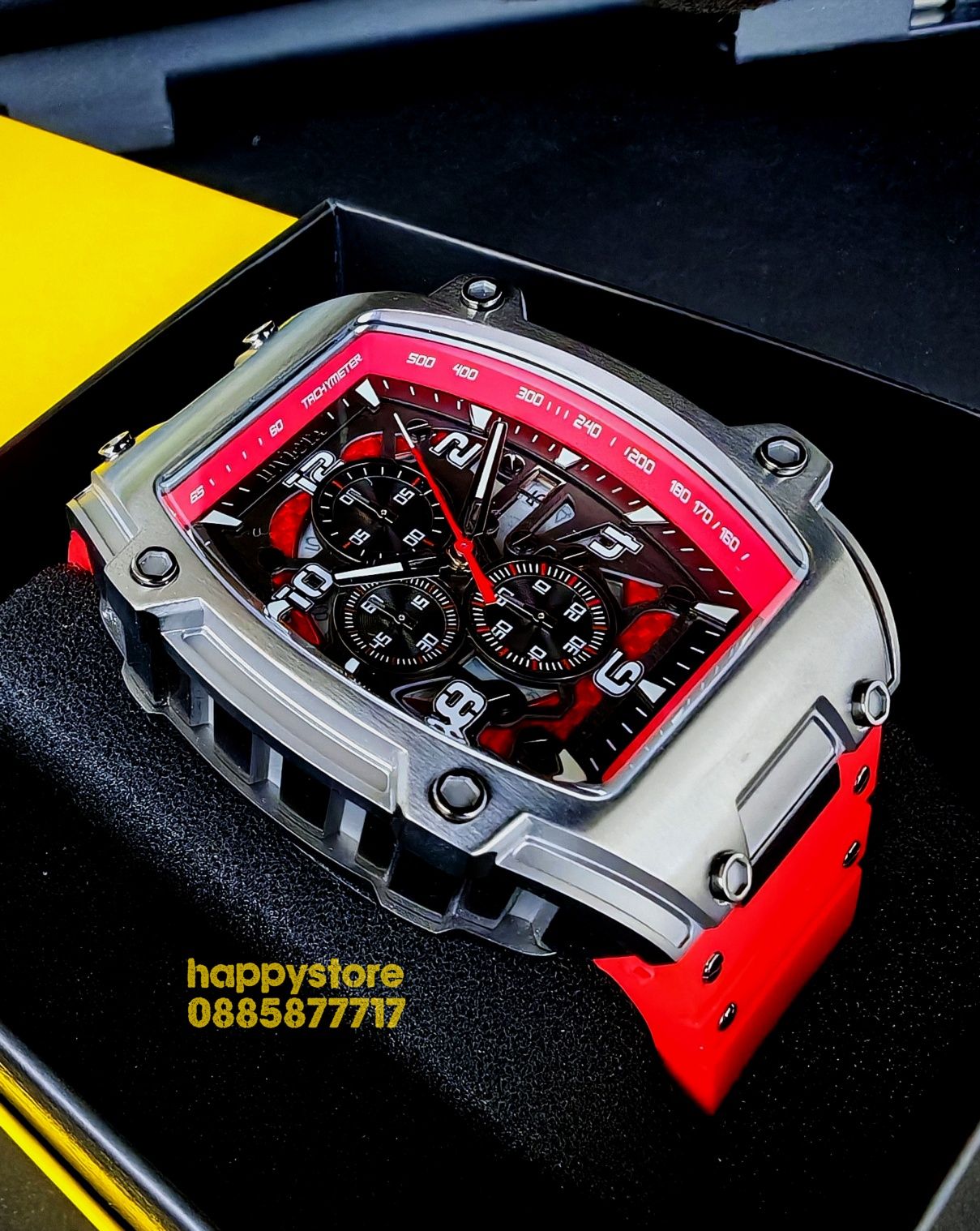 INVICTA S1 Rally Diablo Red , Инвикта нов ръчен часовник