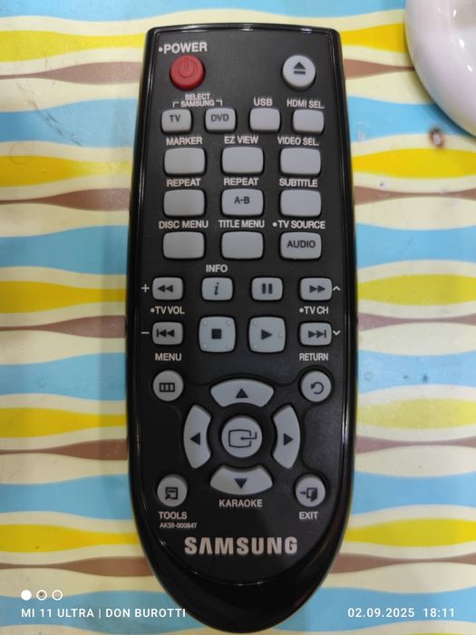 Пульт для  DVD плеера Samsung
