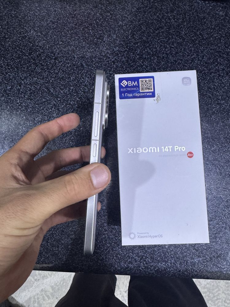 xiaomi 14 t pro pamit 12.256g holati yengidek karopka dak kamplekt