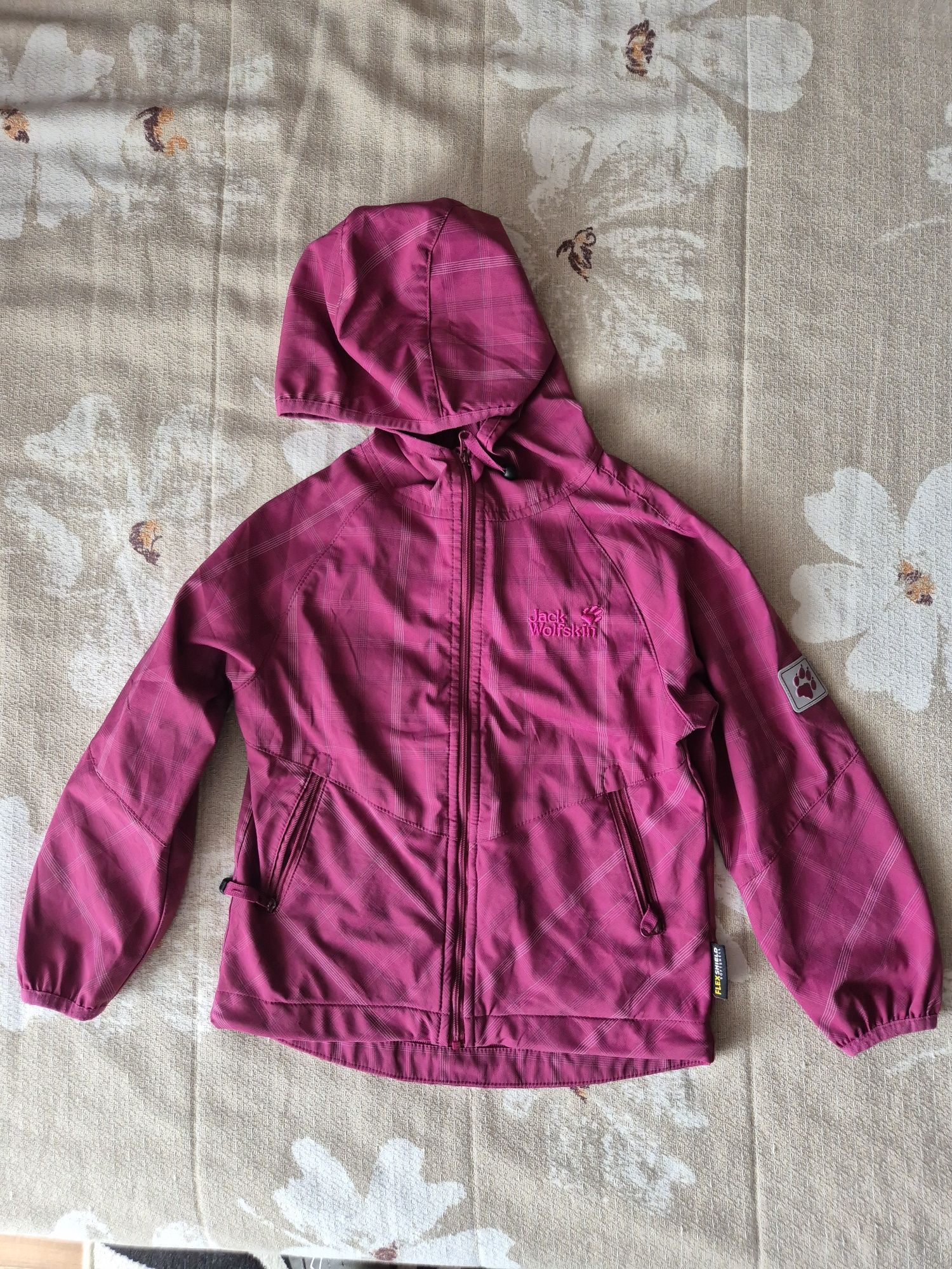 Geacă vant copii, Jack Wolfskin, Flex Shield Softshell, Texapore - 116