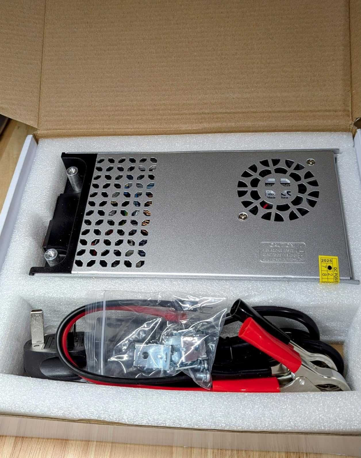 inShareplus SMPS 12V 40A 480W DC превключващо захранване, 240VAC-12VDC