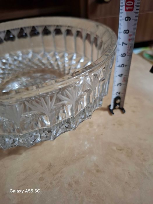 Ваза хрустальная