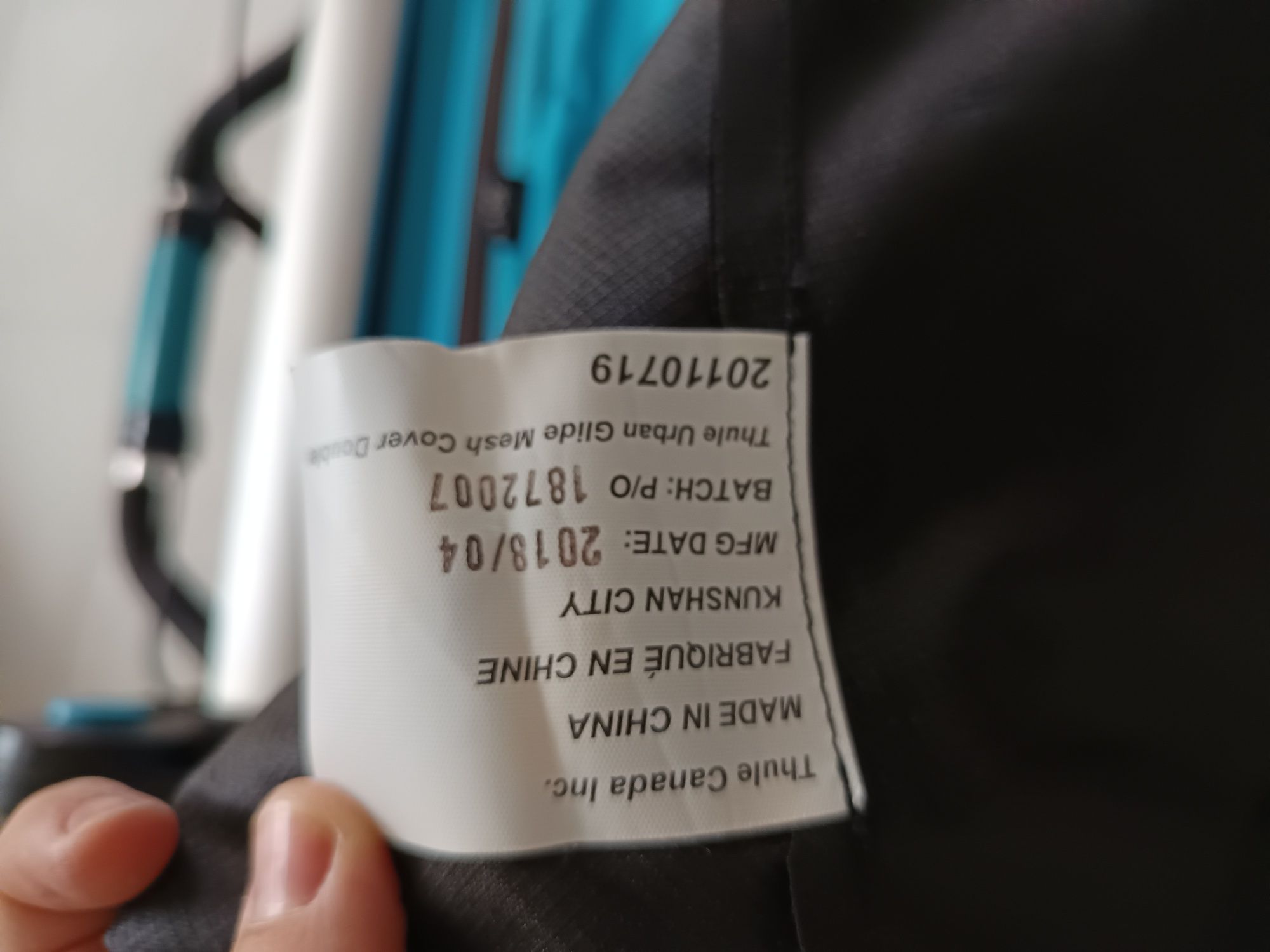 Детска спортна количка Thule urban glide синя и всички аксесоари