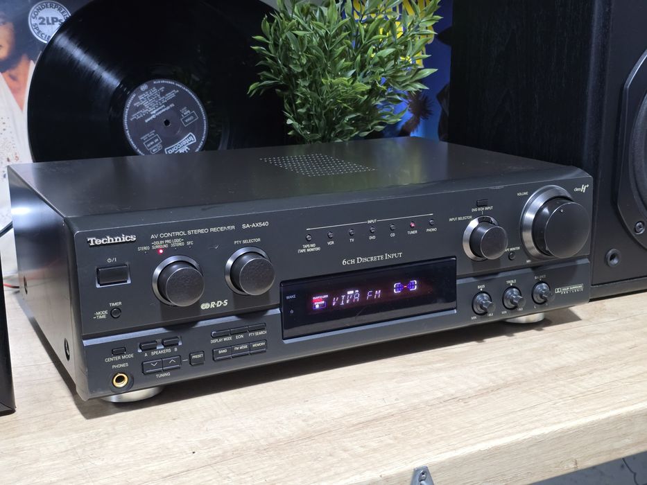 Reveiver TECHNICS sa-ax540, class H ,amplituner 5,1 surround,  hifi