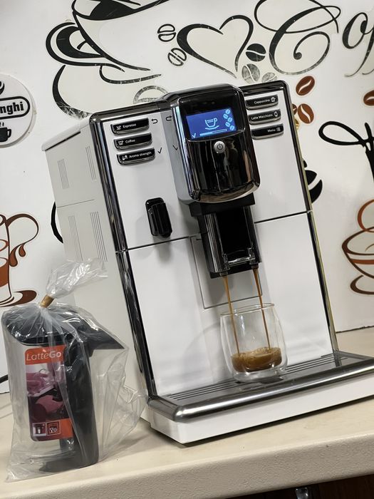 Кафемашина кафе автомат Philips Saeco ıncanto Latte go с гаранция