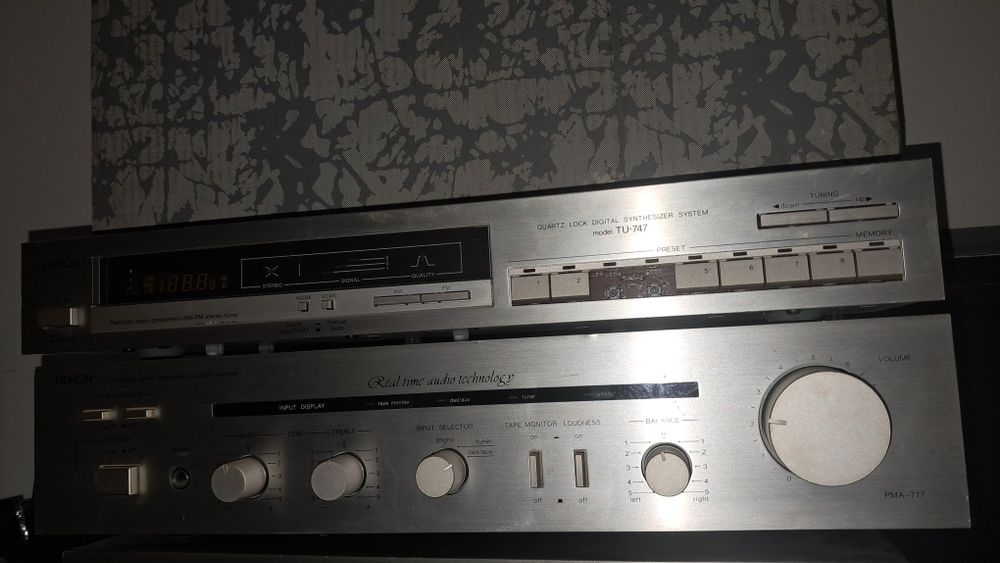 Amplificator Denon PMA-717 plus Tuner Denon TU-747
