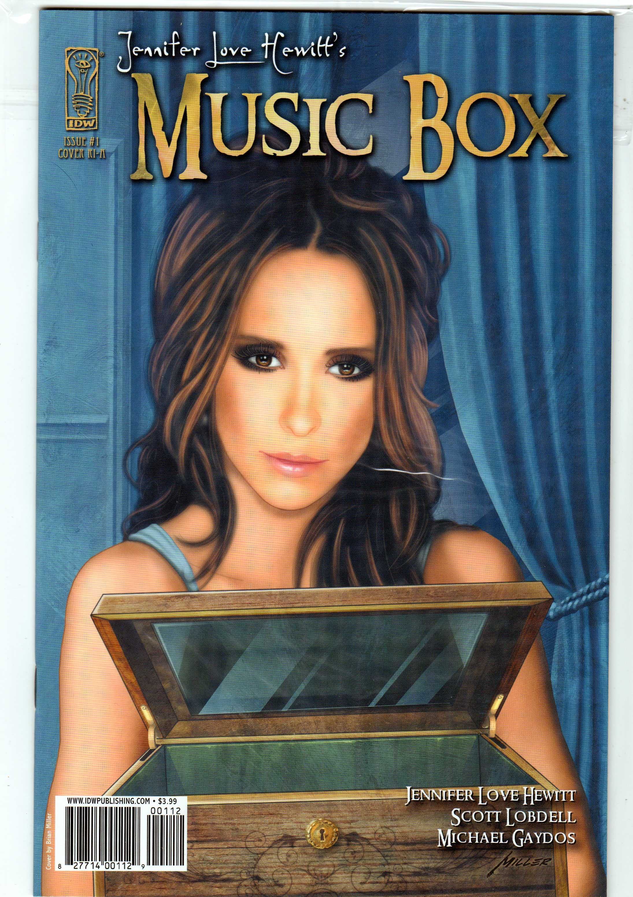 Music Box #1 Cover RI-A Jennifer Love Hewitt's benzi desenate