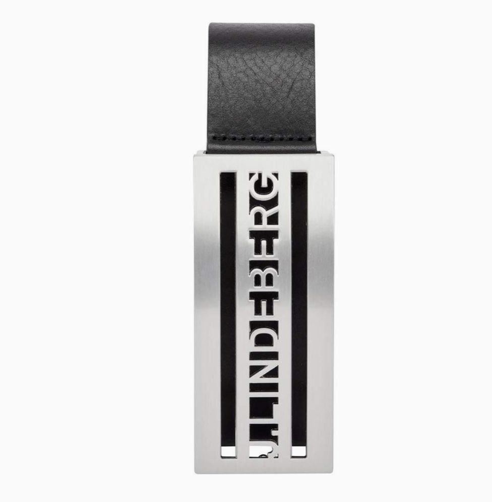 НОВ J.Lindeberg Dane Pro Leather Belt мъжки колан 100см