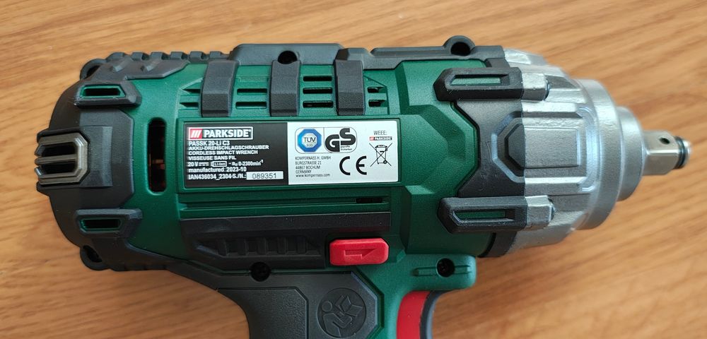 Impact Parkside 1/2" 400 Nm 20 V nou acumulator 4 Ah garanție 3 ani