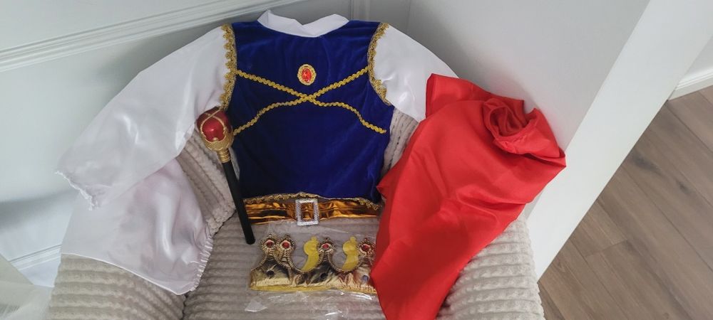 Costum rege/print copii