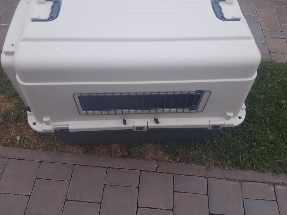 Cușcă transport animale, litiera pentru pisici