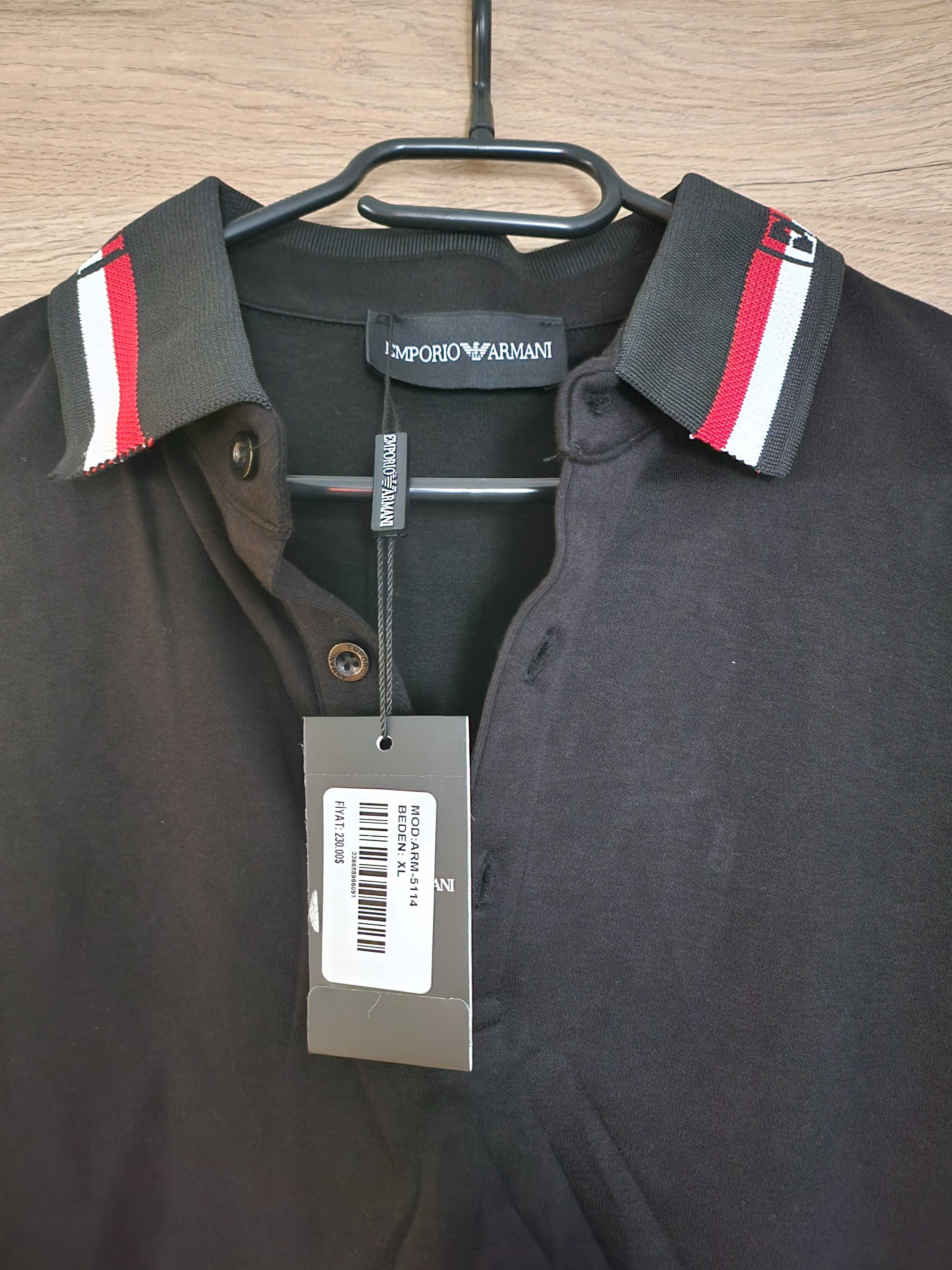 Мъжки тениски Armani, Moncler, Burberry, Valentino