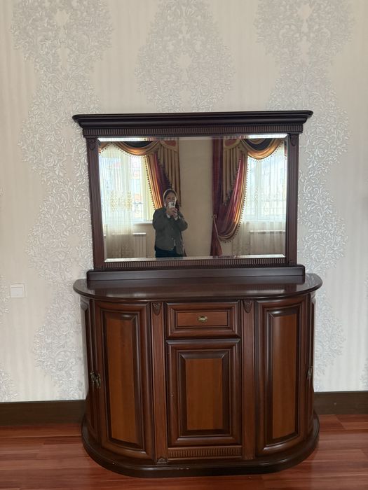 Мебель для гостиной в коричневом цвете