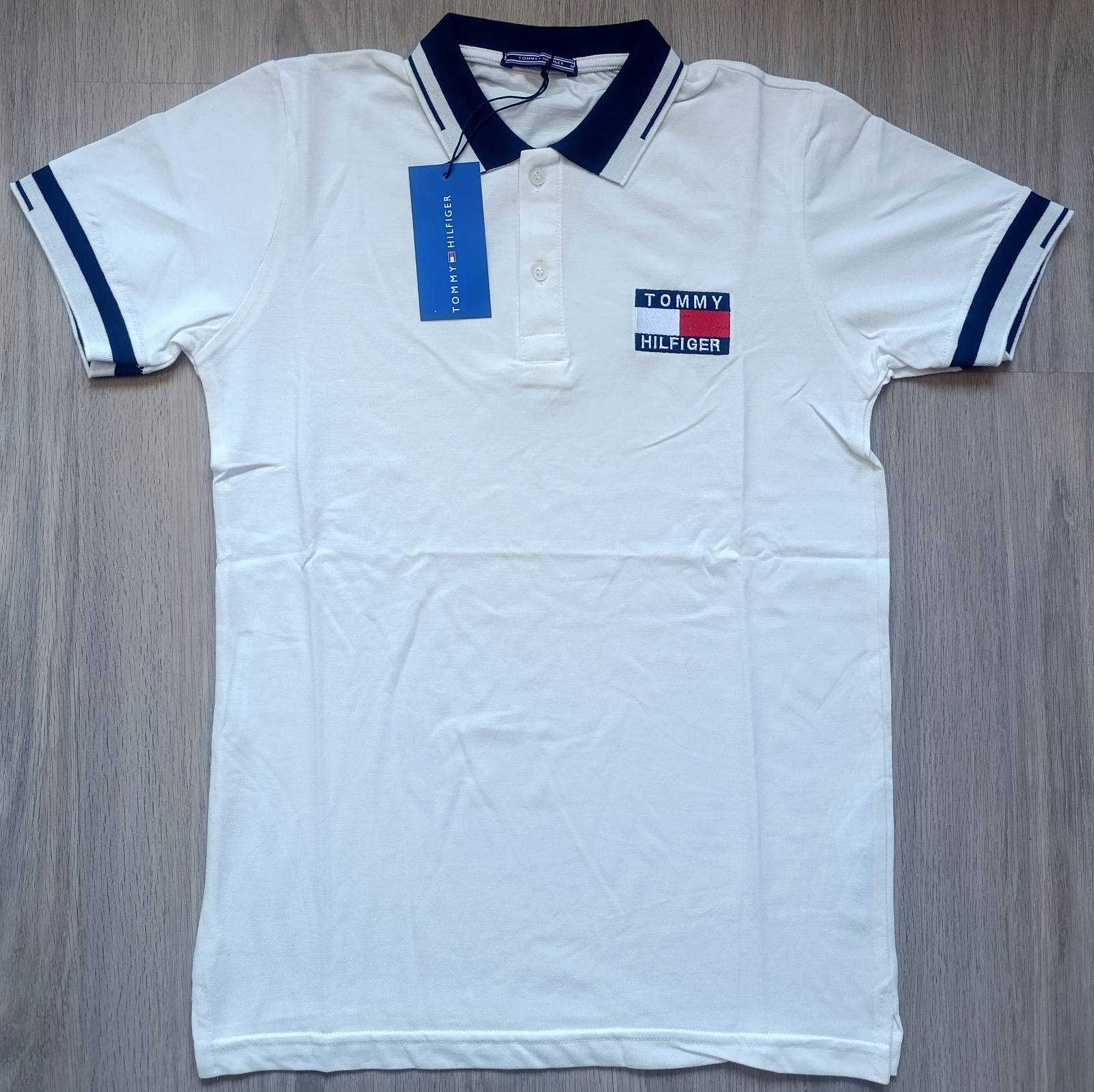 Мъжки тениски с яка Tommy
