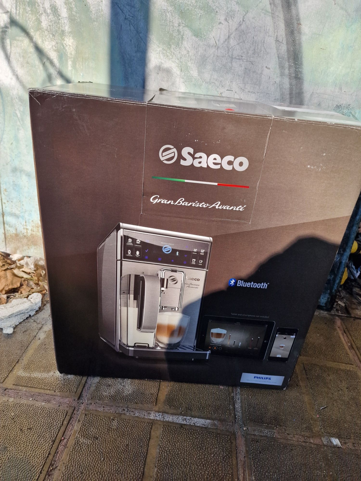 Saeco Granbaristo avanti с кана за капучино каферобот кафеавтомат