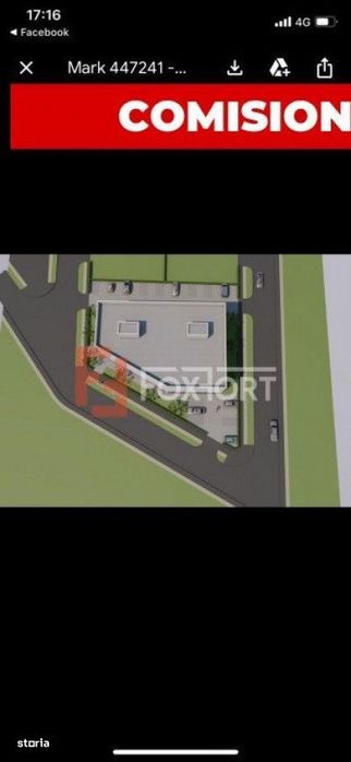 COMISION 0% Teren de vanzare 1772 mp cu toate utilitatile, Plopi
