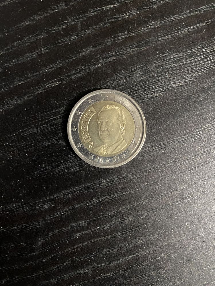 Moneda 2 euro Regele Spaniei