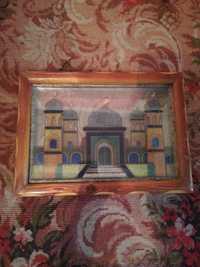 Настенный шамаиль с изображением мечети