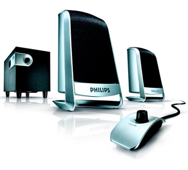 Philips Multimedia Speakers 2.1,  Високоговорители със събуфер