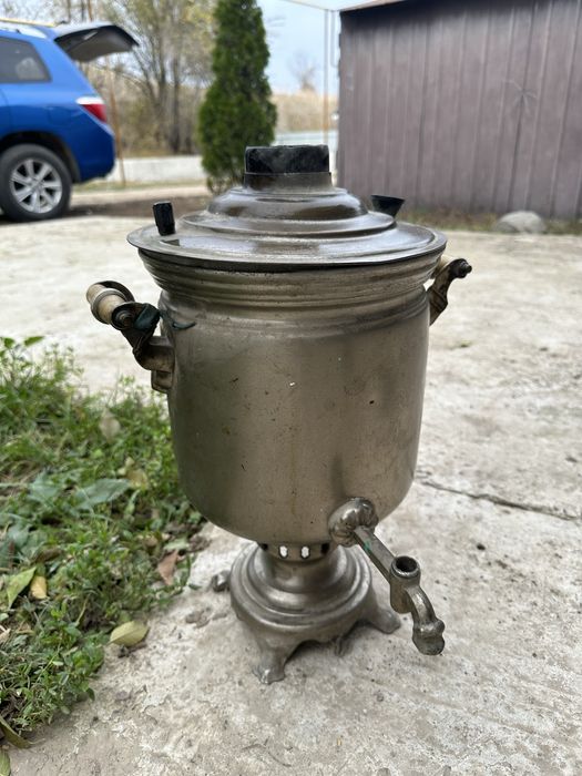 Самовары  жаровой на дровах тульский 7 л